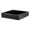 Novatto Square Black Granite Vessel Sink with Chiseled Exterior NOSV-ANSQ - alternate 4